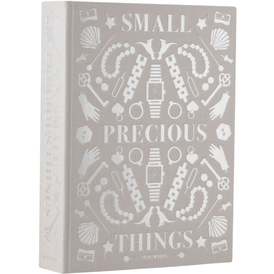 Box na šperky PRECIOUS THINGS, šedá, Printworks - main (0)