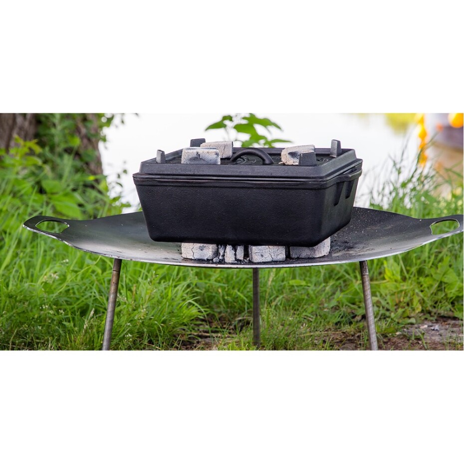 Litinová pečící forma K8 4,95 l,  s víkem, Petromax - main (1)