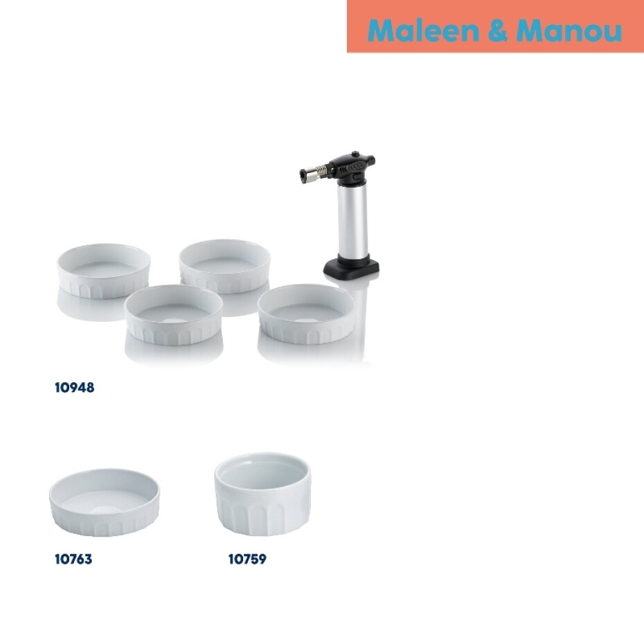 KELA Creme brullée miska MALEEN porcelán 9 cm KL-10759 - main (4)