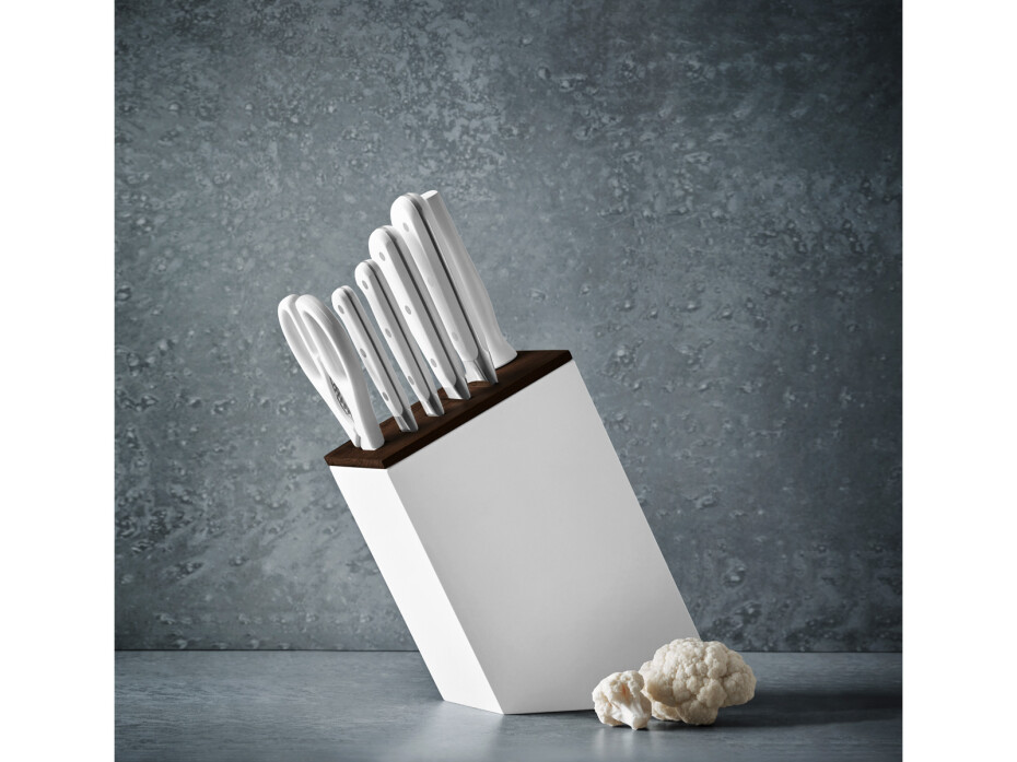 Sada nožů CLASSIC, sada 6 ks, „Verze Santoku“,  s blokem, WÜSTHOF - main (1)