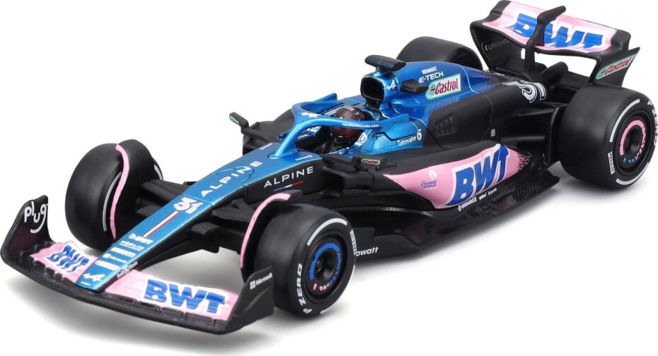 Bburago 1:43 RACE Formula F1 - BWT Alpine F1 Team A523 (2023) #31 (Esteban Ocon) - main (0)