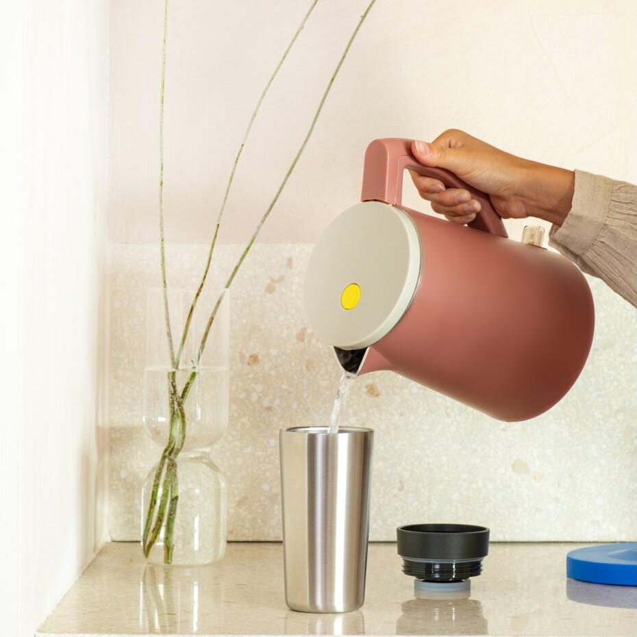 Termohrnek MAKE & TAKE 360 ml, tmavě šedá, ocel, Brabantia - main (2)
