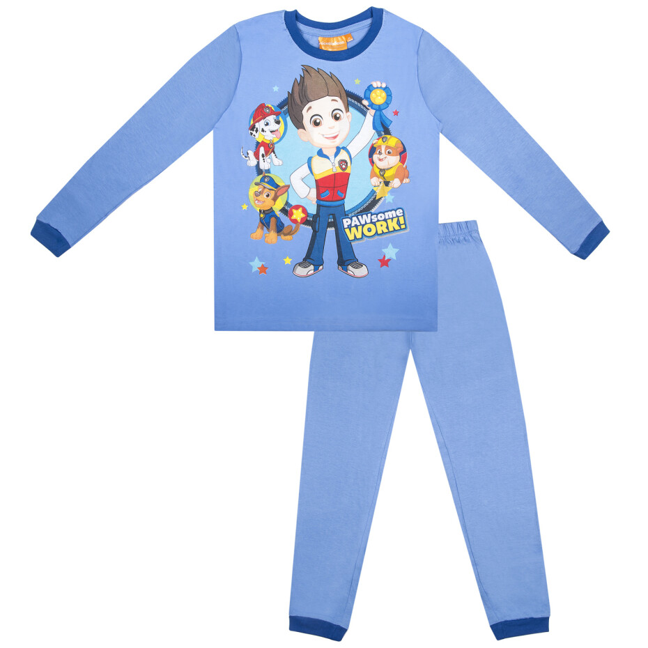 Paw Patrol - Tlapková patrola -Licence Chlapecké pyžamo - Paw Patrol 833-698, světle modrá Barva: Modrá světle, Velikost: 98 - main (0)