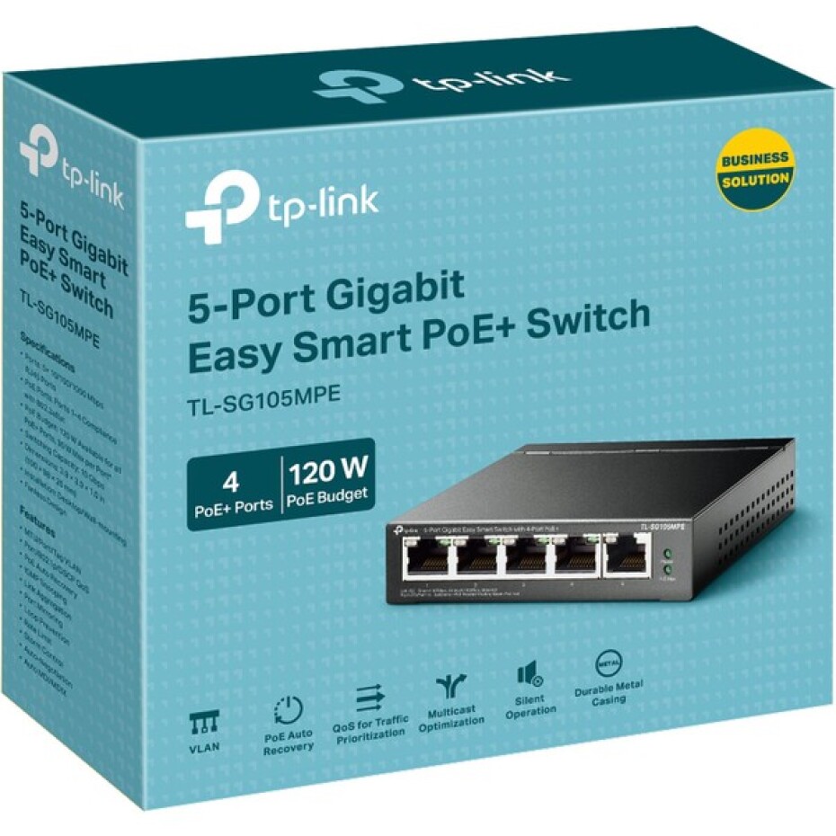 TP-Link TL-SG105MPE switch - main (2)