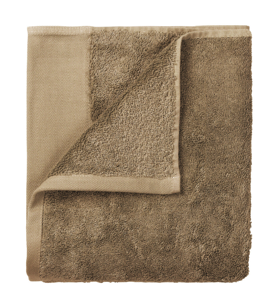 BLOMUS Ručníky bavlněné sada 2ks 50x30cm hnědé riva - main (0)