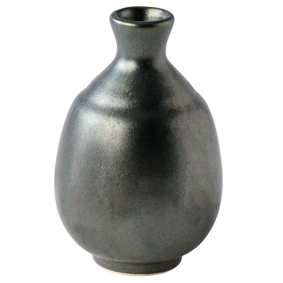 Láhev na saké DARK LUSTRE 300 ml, černá, keramika, MIJ - main (0)