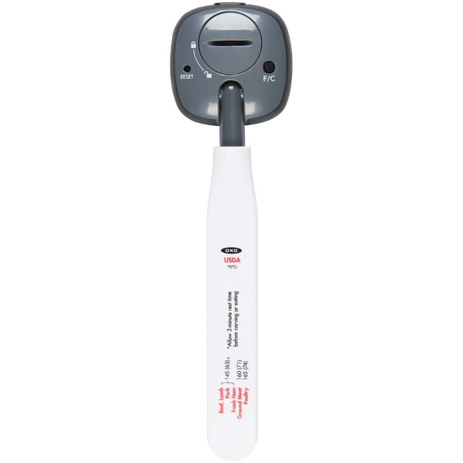 Teploměr na grilování GOOD GRIPS 25 cm, černá, plast, OXO - main (6)