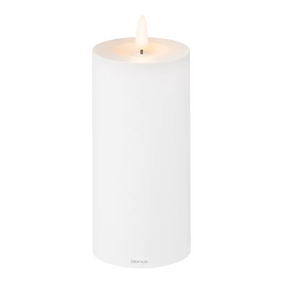 Stolní lampa NOCA 15 cm, LED, bílá, plast, Blomus - main (0)
