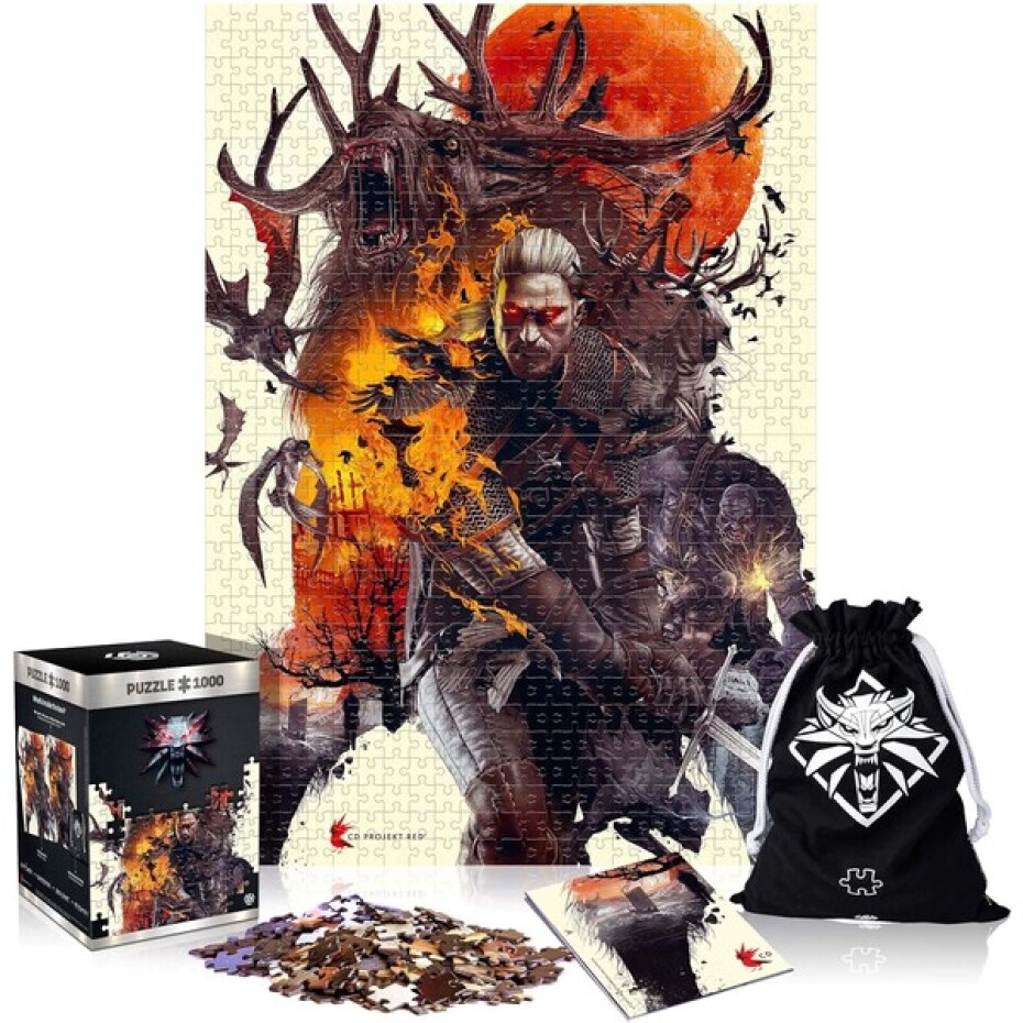 Gaming Puzzle The Witcher: Monsters (1000) - main (2)