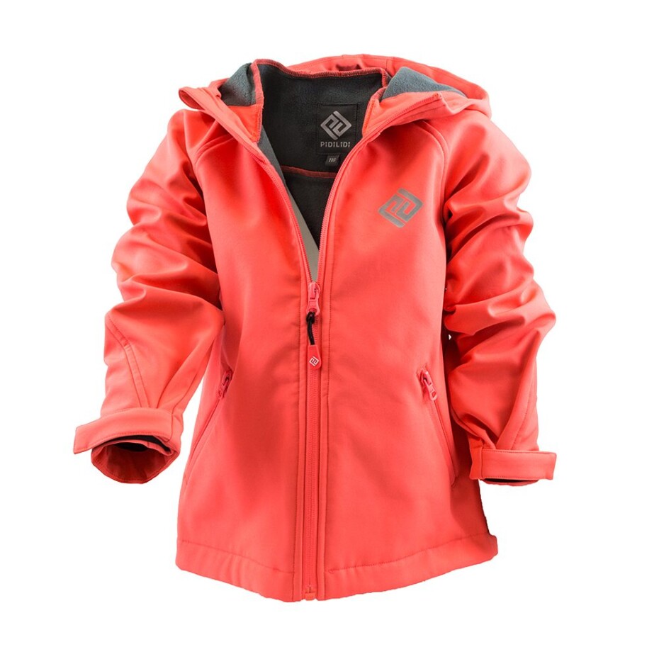 bunda softshellová outdoorová, Pidilidi, PD1091-17, holka - 128 | 8let - main (1)