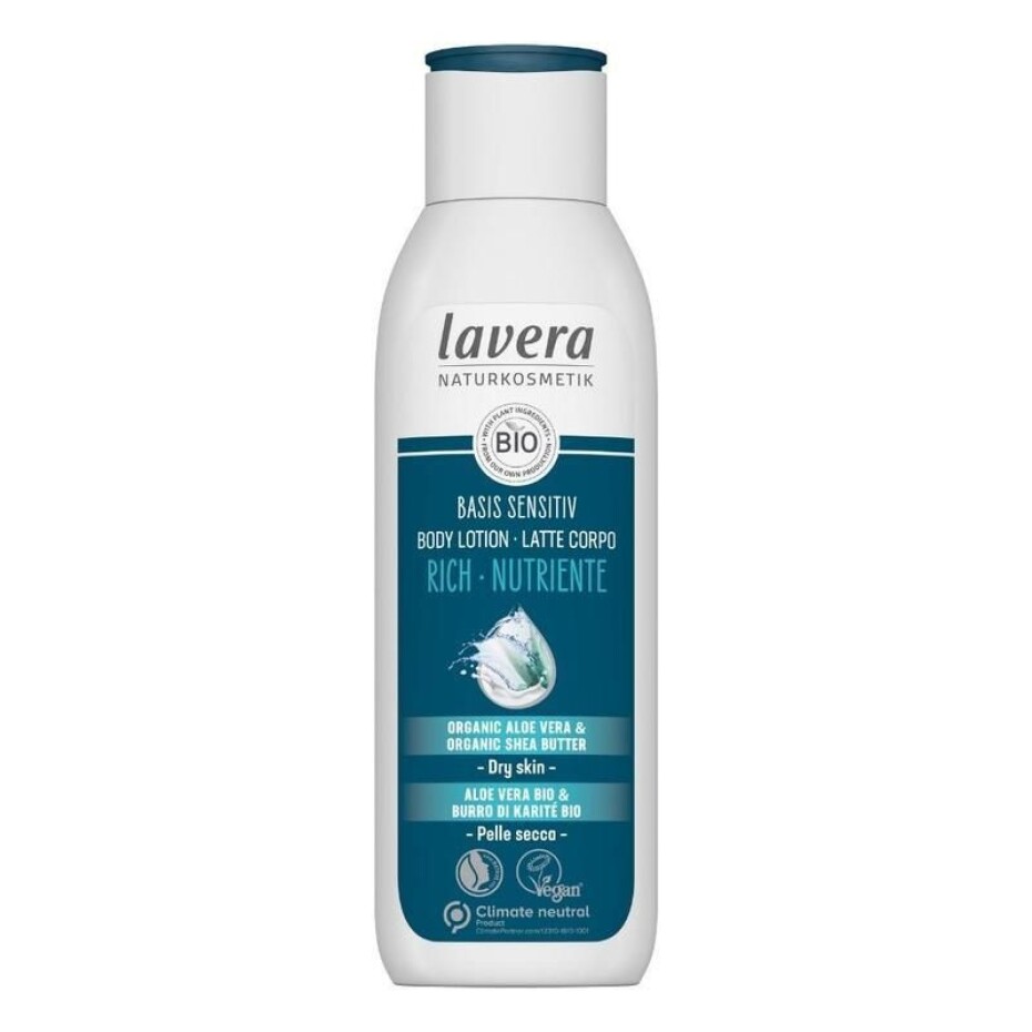 Basis extra vyživující tělové mléko Lavera 250 ml - main (0)