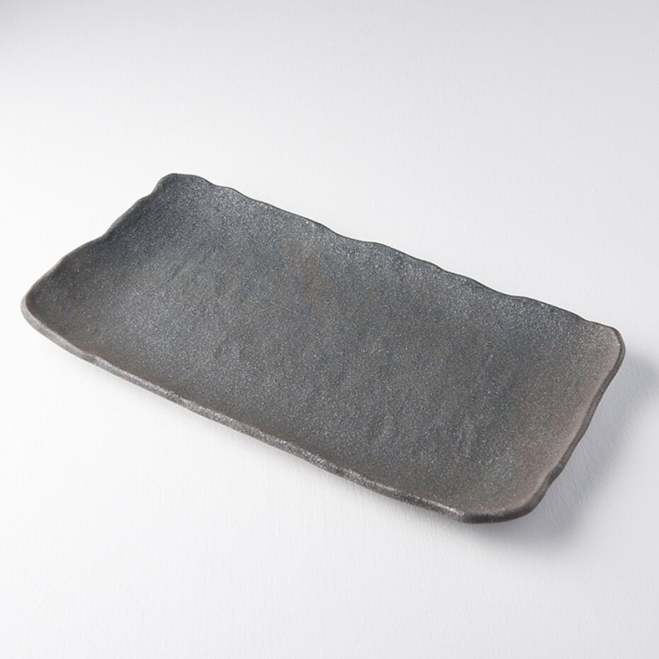 Talíř na sushi a sashimi STONE SLAB 35 x 20 cm, MIJ - main (1)