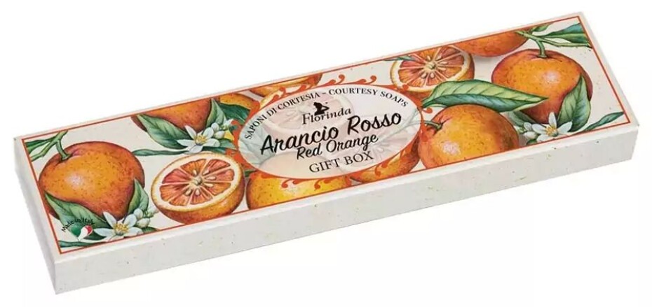 Florinda Dárková kazeta s mýdly Arancio Roso 4x25 g - main (0)