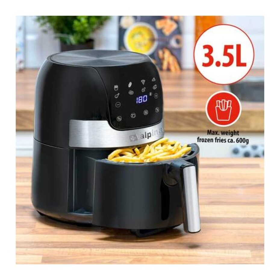ALPINA Horkovzdušná fritéza s digitálním displejem 3,5 l, 1400 W ED-224641 - main (3)