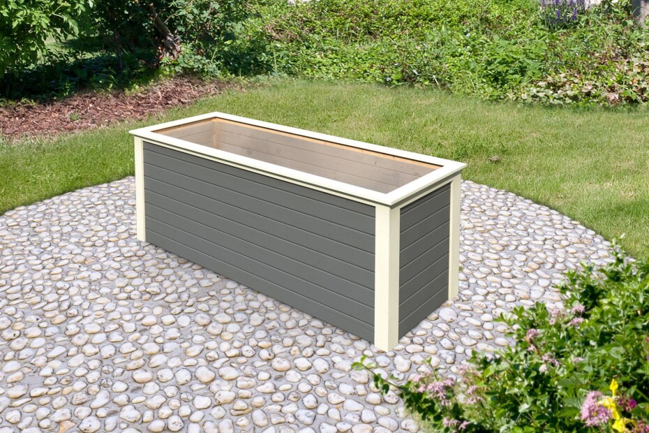 Vyvýšený záhon KARIBU HOCHBEET 282 (91550) terragrau LG1999 - main (2)
