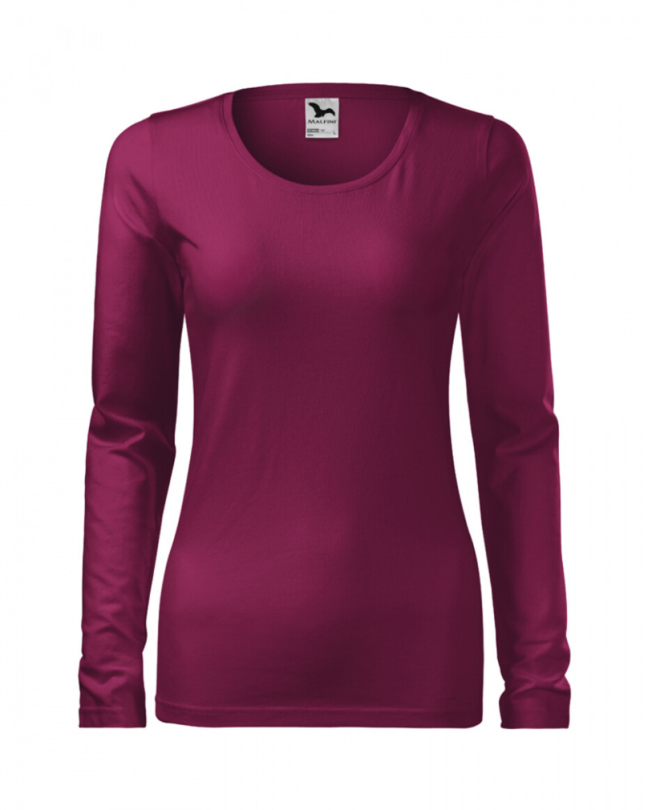 Triko dámské SLIM 139  - XS-XXL - fuchsiová - main (1)