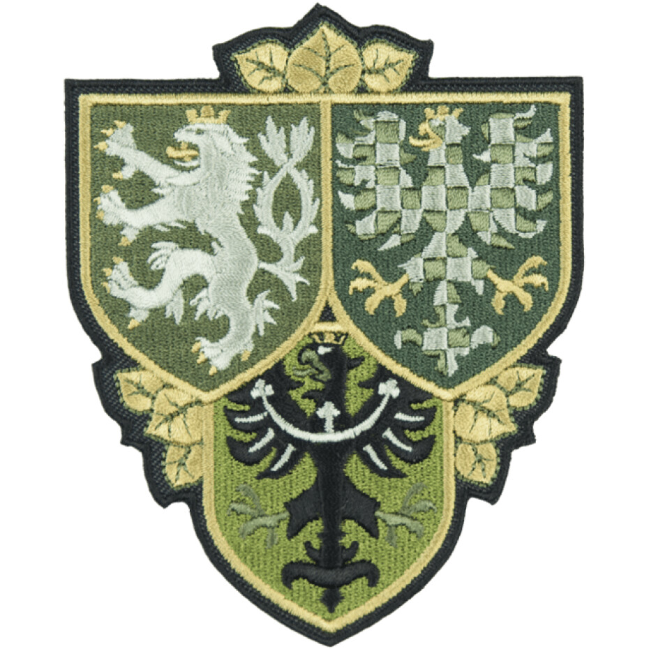 Nášivka: Hradní stráž - znak [bsz] olivová - main (0)