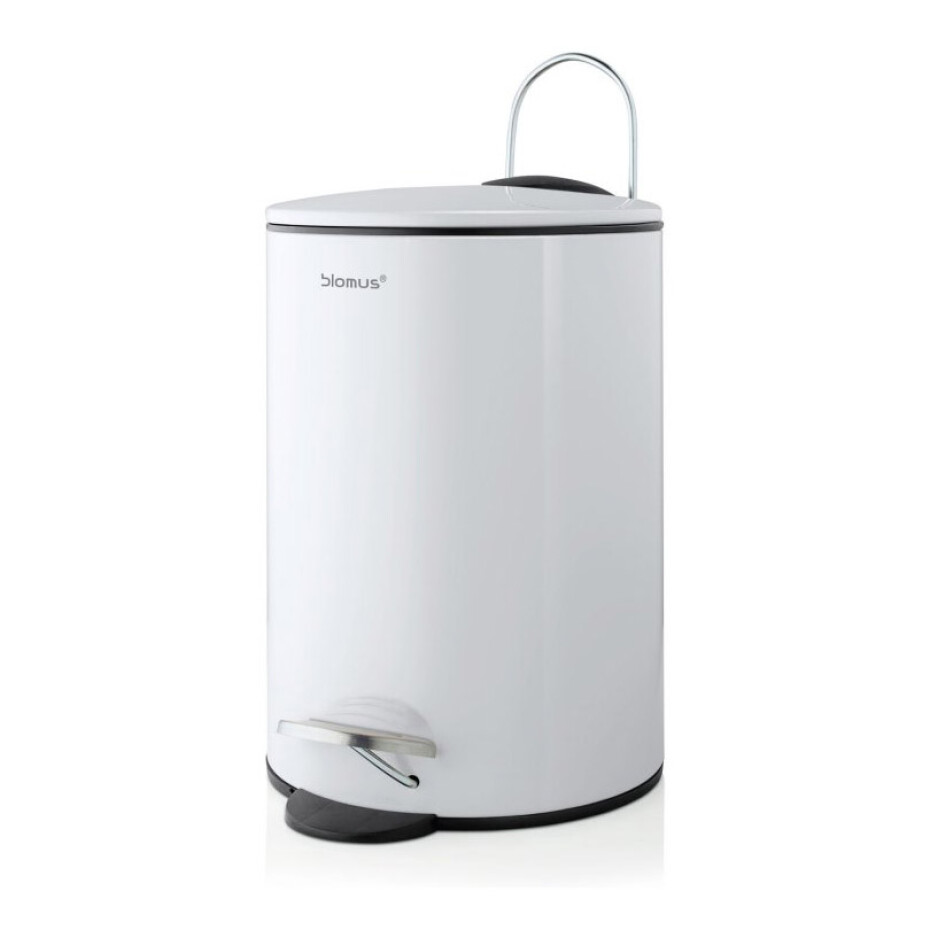 Pedálový koš TUBO 3 l, bílá, Blomus - main (0)