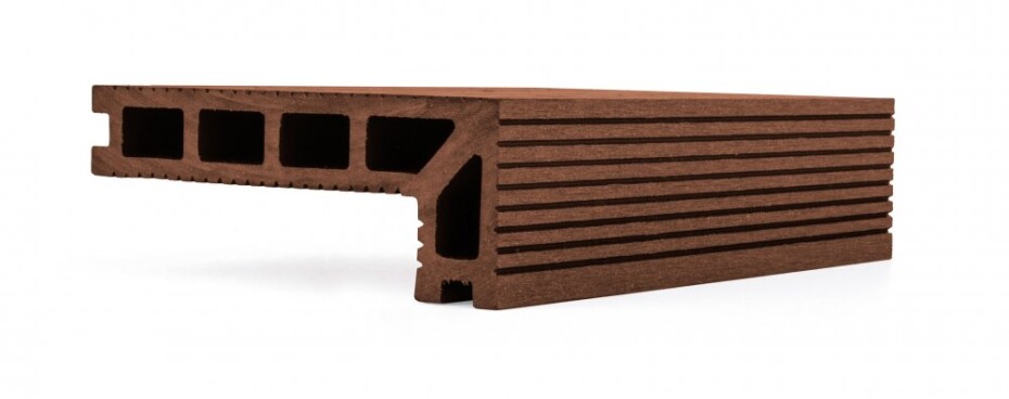G21 Terasové prkno G21 zakončovací, 2,5 x 14 x 400 cm, třešeň, WPC G21-63909964 - main (3)
