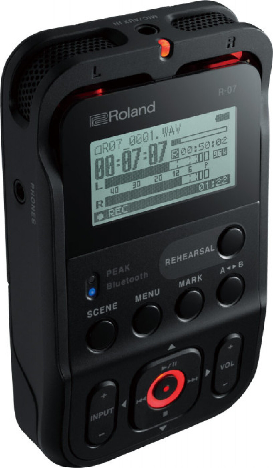 Roland R-07 Black - main (0)