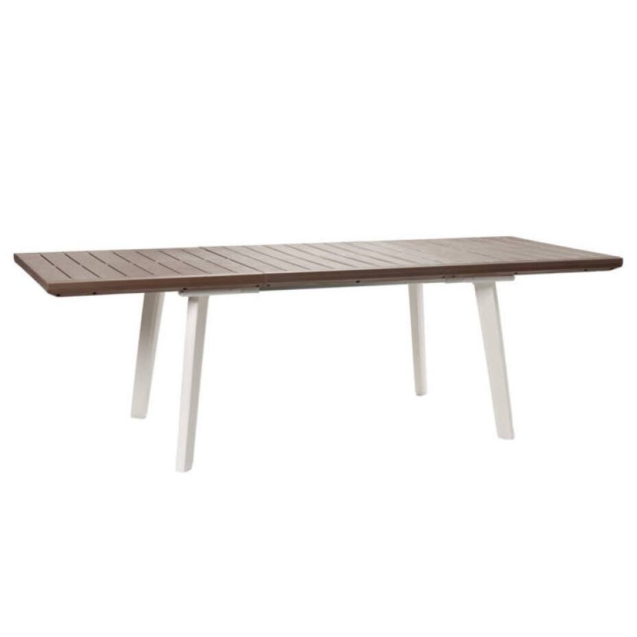 Keter Zahradní stůl Keter Harmony rozkládací bílý / cappuccino KT-610308 - main (0)