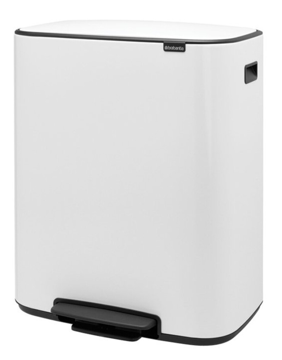 Pedálový odpadkový koš BO 60 l, bílá, Brabantia - main (4)