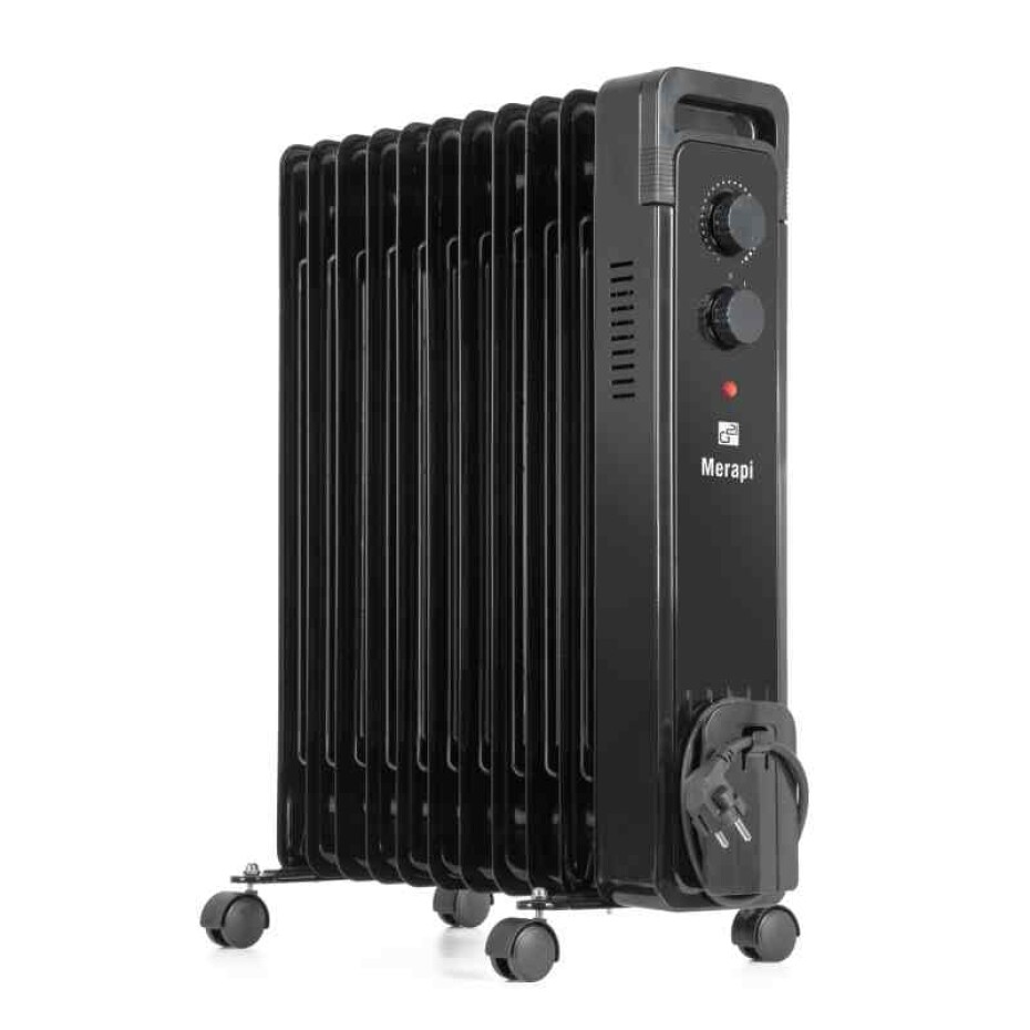 G21 Olejový radiátor G21 Merapi černý, 11 žeber, 2500 W G21-777062 - main (3)
