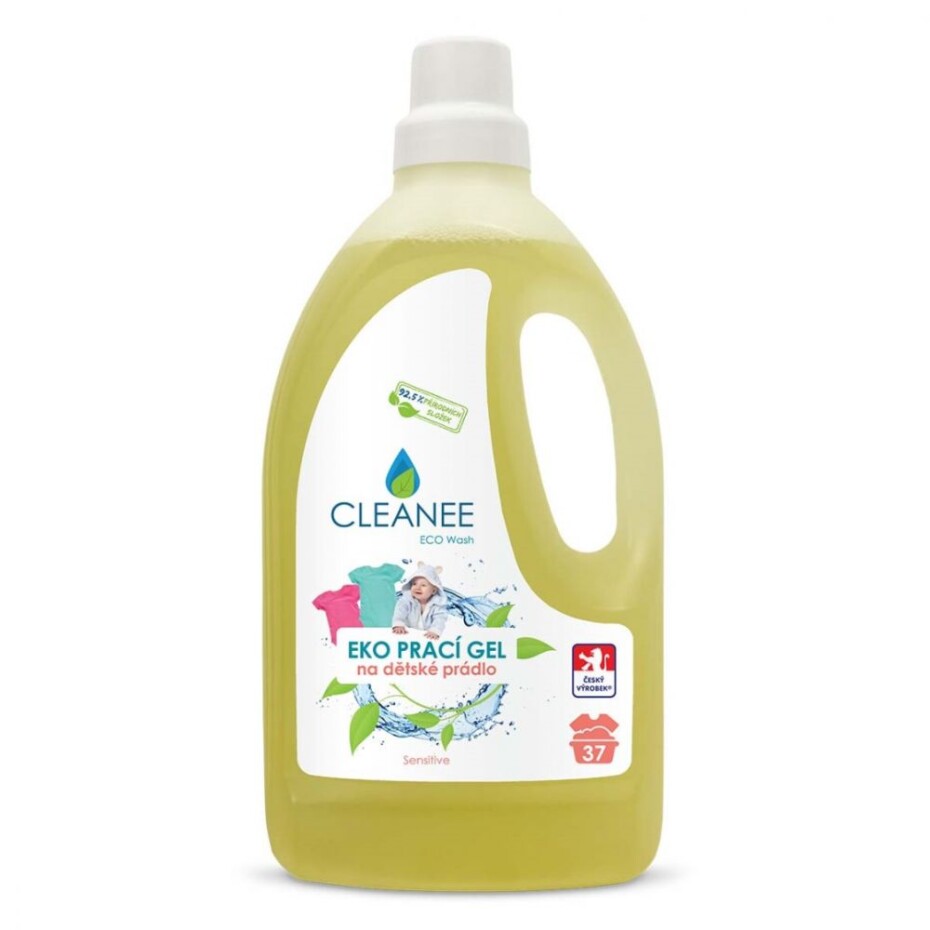 Cleanee Eco Prací gel na dětské prádlo 1,5 l - main (0)