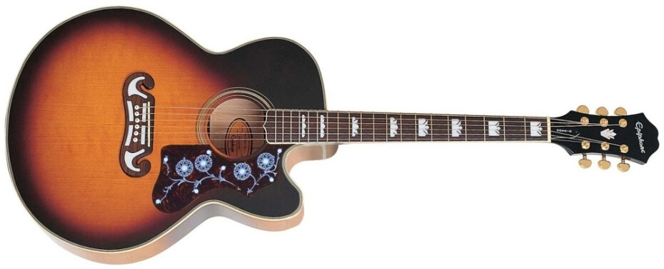 Epiphone J-200 EC Studio - Vintage Sunburst - main (0)