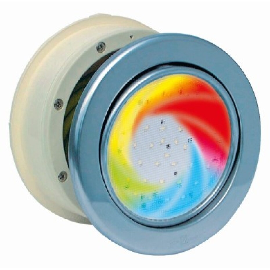 MTS bazénové světlo LED RGB - 16W, nerez - main (0)