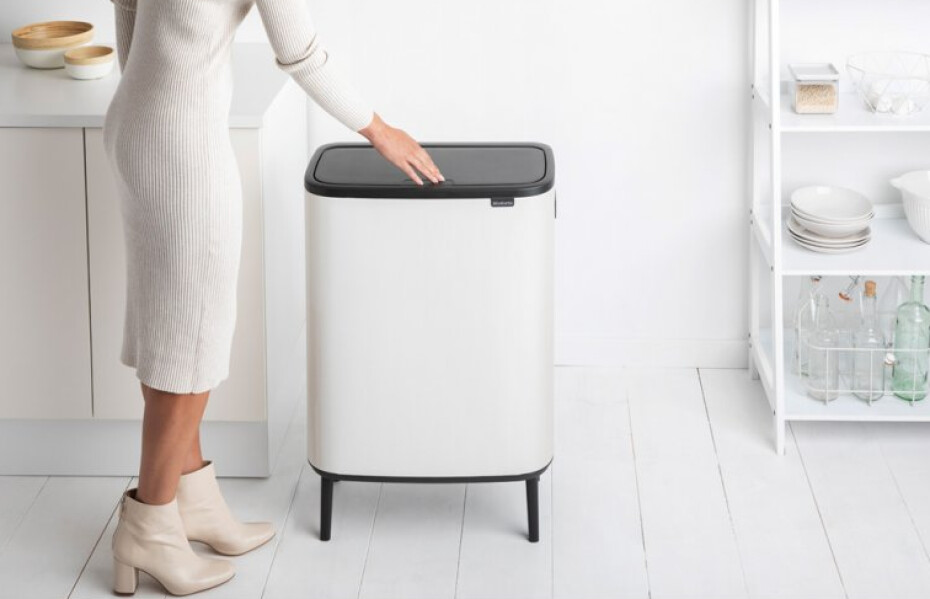 Dotykový odpadkový koš BO TOUCH BIN 60 l, bílá, Brabantia - main (16)