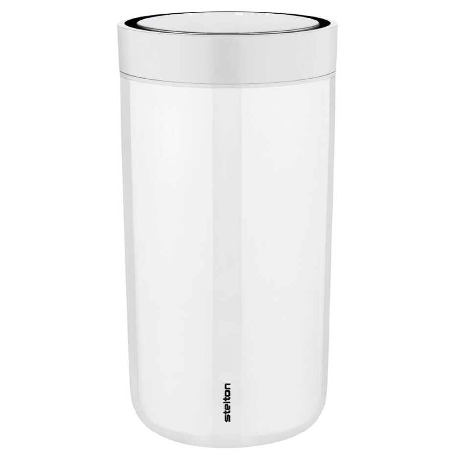 Termohrnek TO GO CLICK 200 ml, křídová, Stelton - main (0)