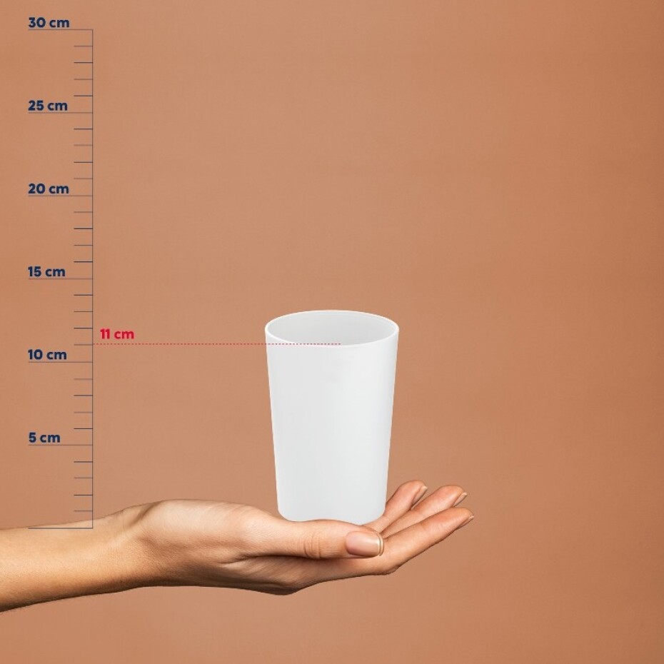 KELA Pohár MARTA plastik černá H 11cm / Ř 8cm KL-24201 - main (4)