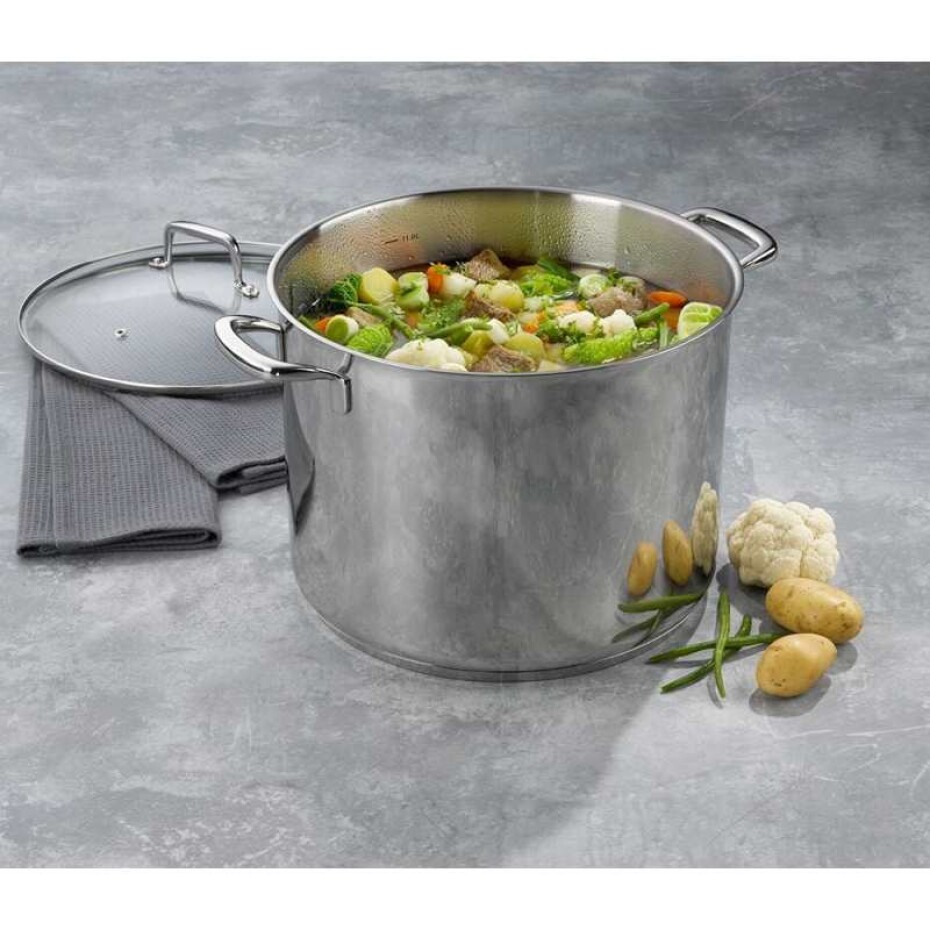 KELA Hrnec s poklicí nerez 18/10 FLAVORIA 8 l KL-10177 - main (2)