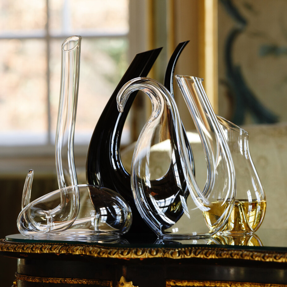 Dekantér AYAM BLACK STRIPE, Riedel - main (6)