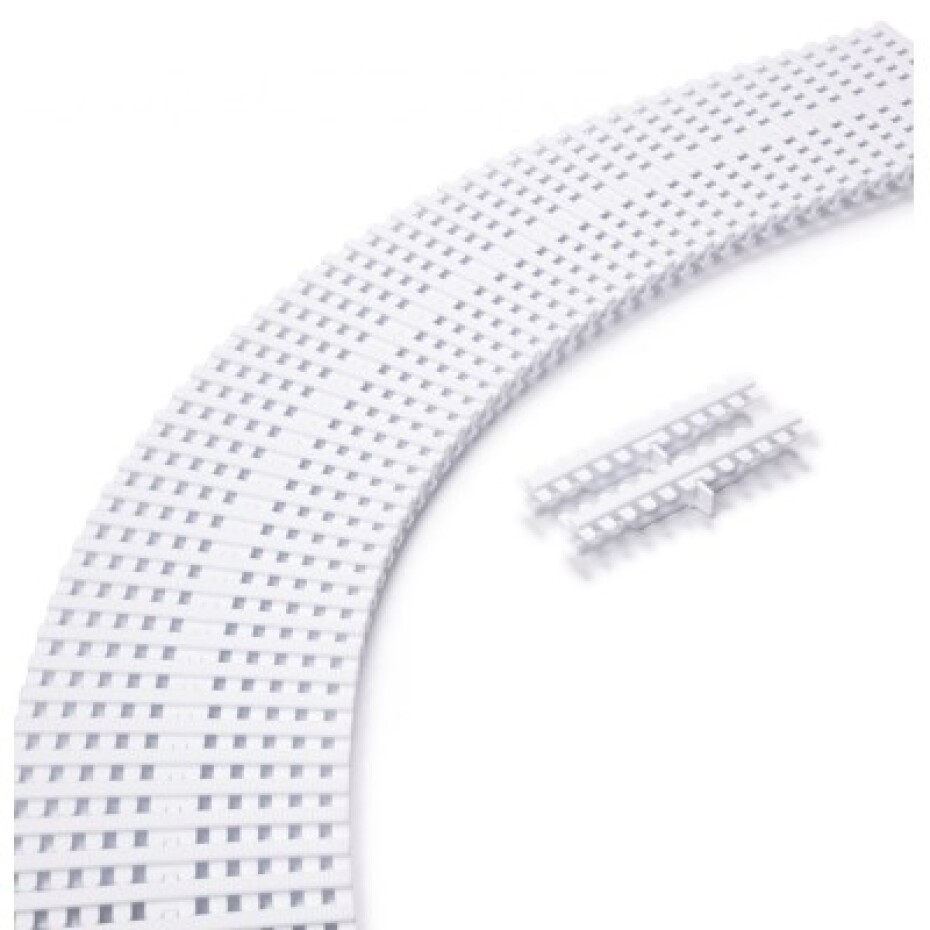 AstralPool mřížka příčná k přelivovému kanálku do ohybů 245 x 22 mm (45ks , 1m) - main (0)