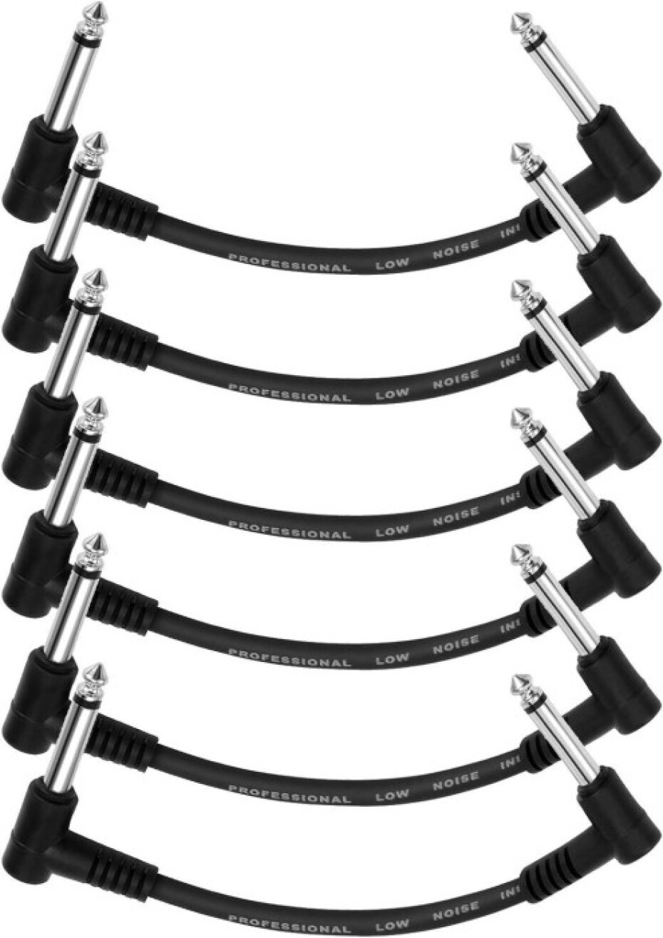 Donner EC1048 Guitar Patch Cable 6-Pack - main (0)