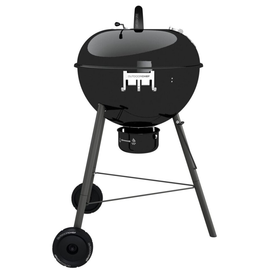 Gril na dřevěné uhlí CHELSEA 570 C, černá, Outdoorchef - main (2)