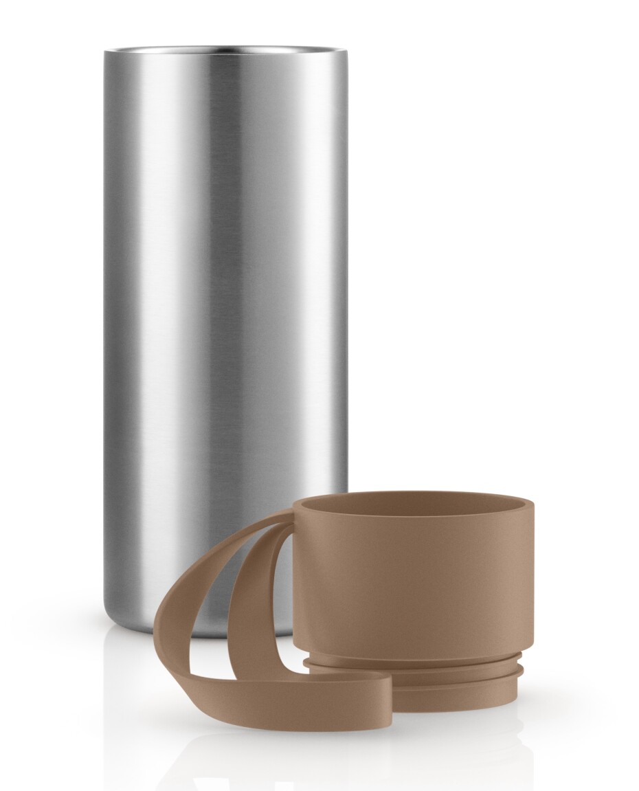 EVA SOLO Nerezový termohnek, to go 0,35 l, mocca řemínek - main (2)