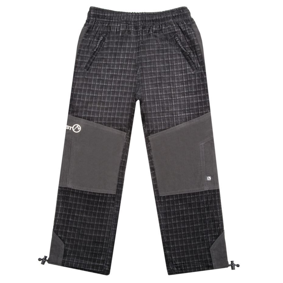 Chlapecké outdoorové kalhoty - NEVEREST F-921cc, hnědá Barva: Hnědá, Velikost: 98 - main (3)