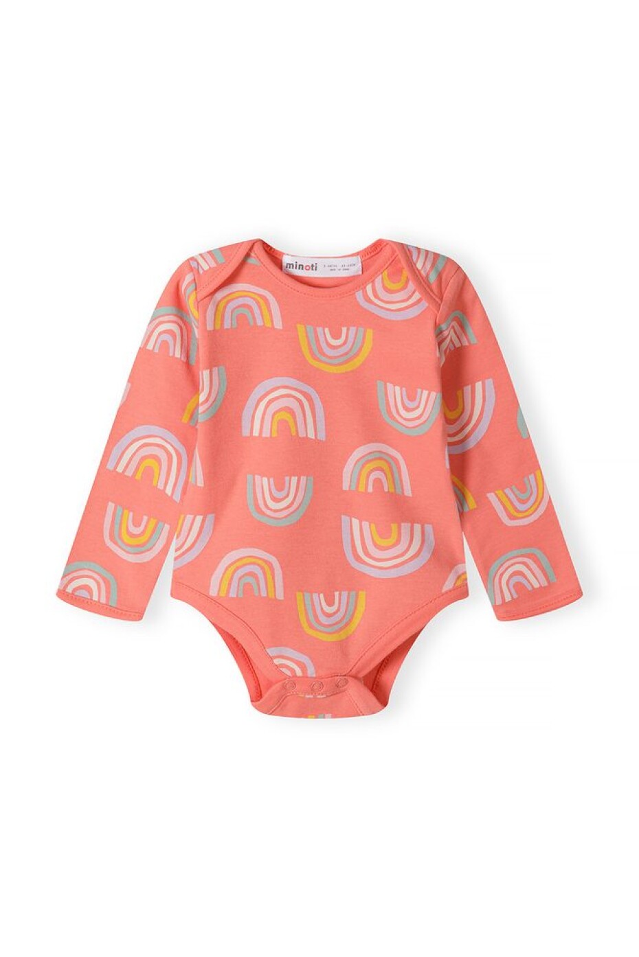 Body kojenecké 4pack, Minoti, 16mbabay 9, růžová - 56/62 | 0-3m - main (3)