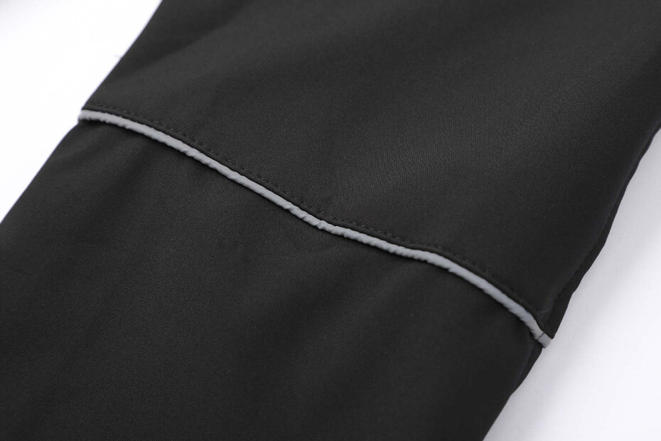 Dívčí softshellové kalhoty - KUGO HK5653, černá / růžové zipy Barva: Černá, Velikost: 104 - main (3)