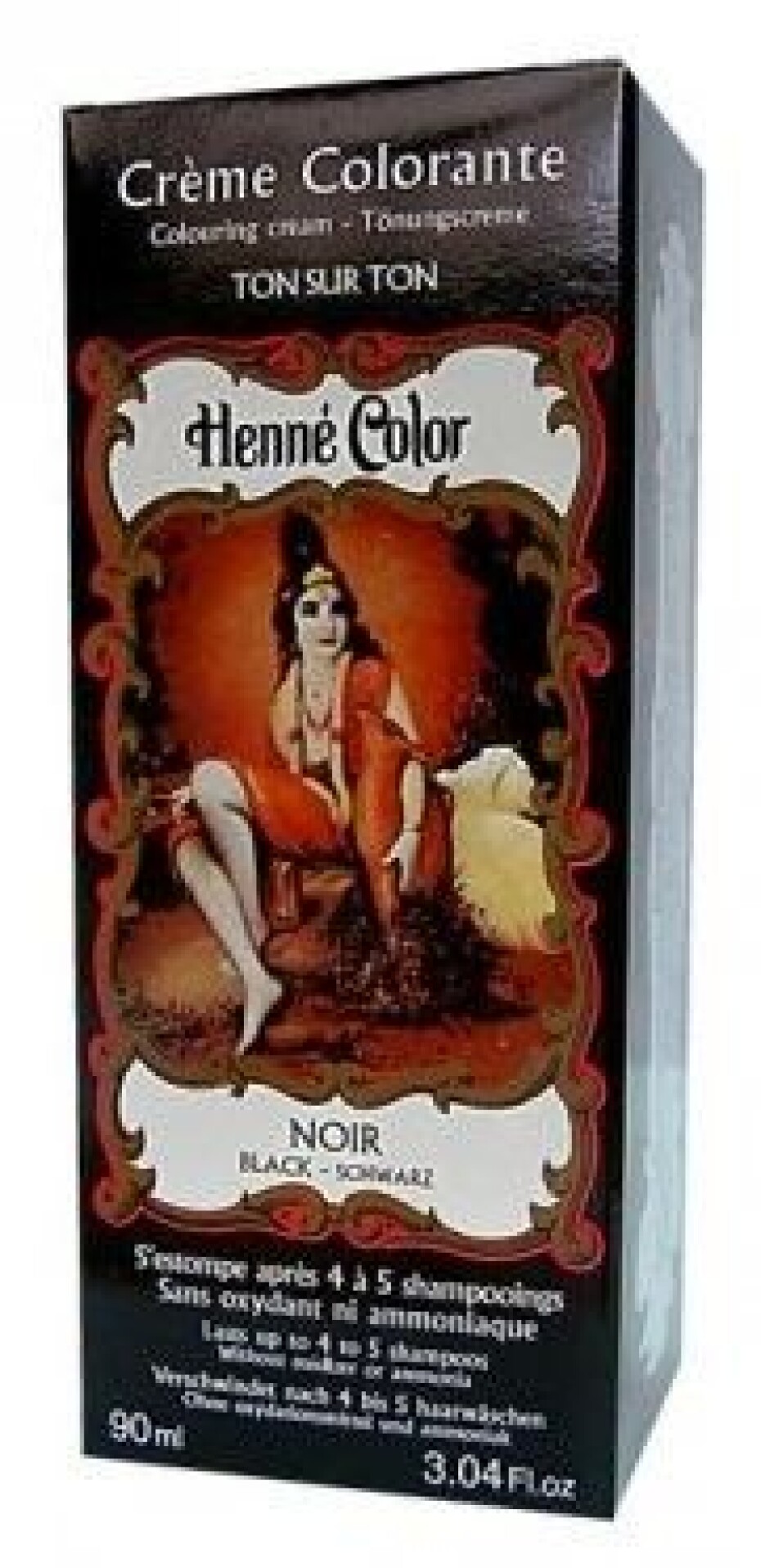 Henné Color Tónovací přeliv z henny Černá 90 ml - main (0)