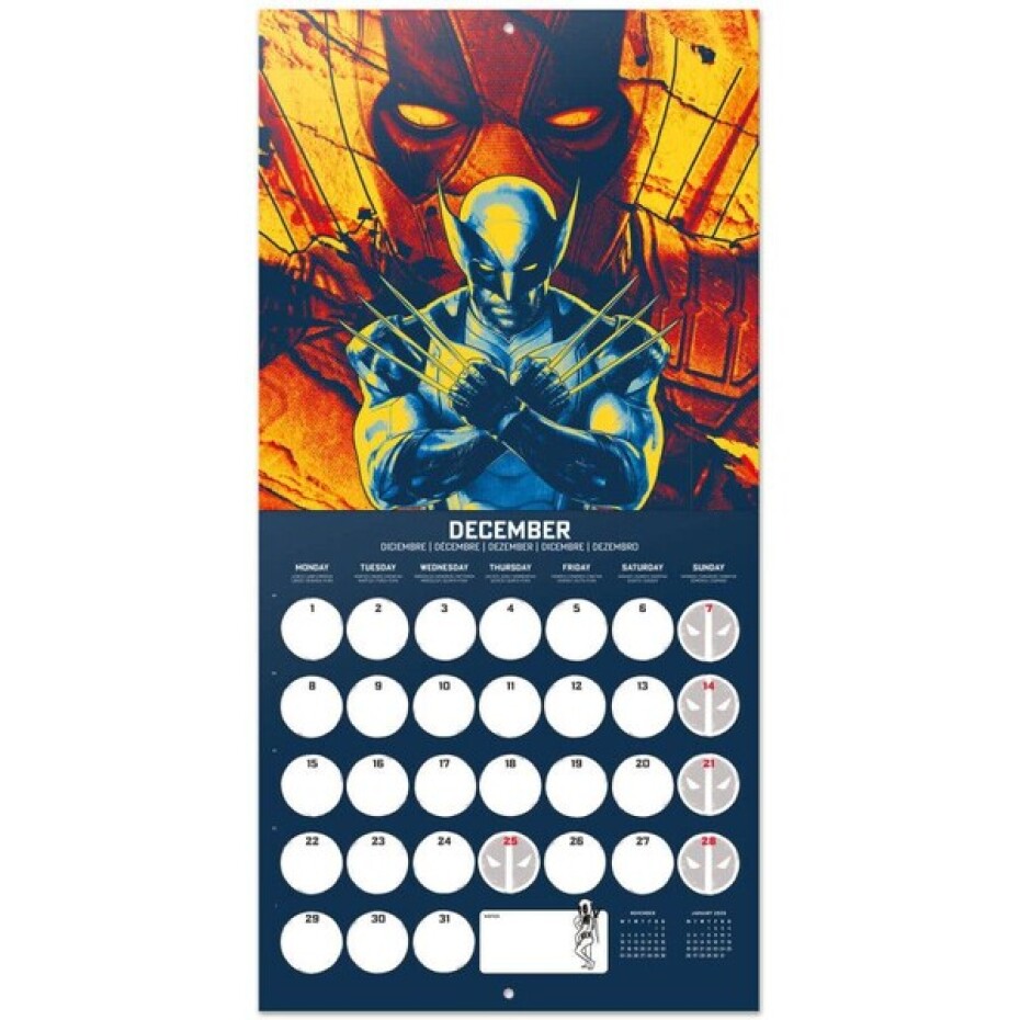Kalendář Deadpool & Wolverine 2025 - main (2)