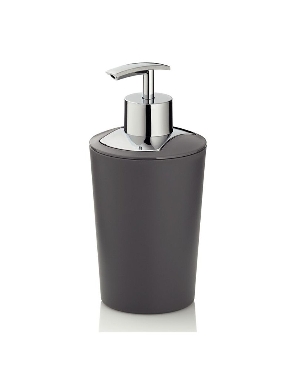 KELA Dávkovač mýdla MARTA plastik šedá H 17cm / Ř 8cm / 350 KL-24197 - main (0)