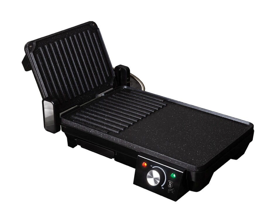 BERLINGERHAUS Elektrický kontaktní gril multifunkční Royal Black Collection BH-9137 - main (1)