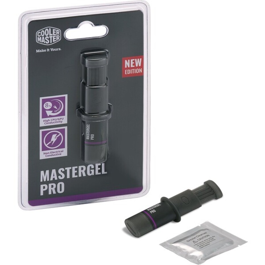 Cooler Master termální pasta na CPU MasterGel Pro, tep. vodivost 8 W.m, 1.5ml - main (1)