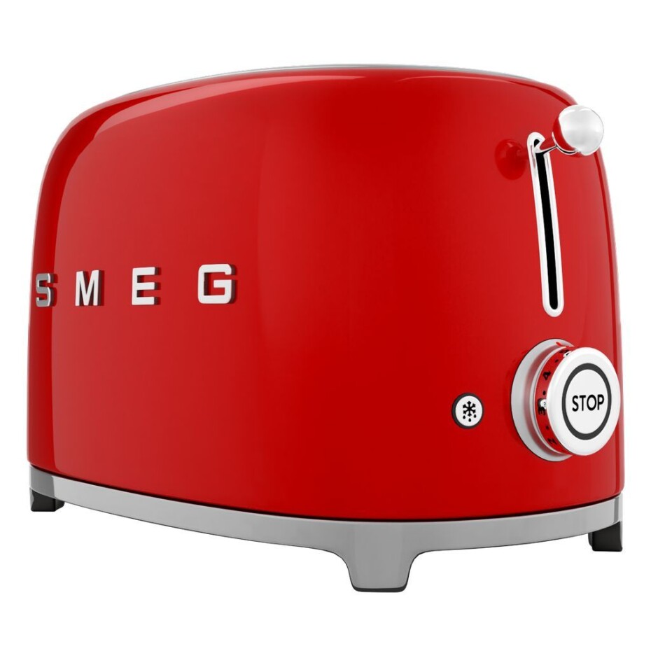 Topinkovač TSF01RDEU, na 2 plátky, červená, SMEG - main (6)