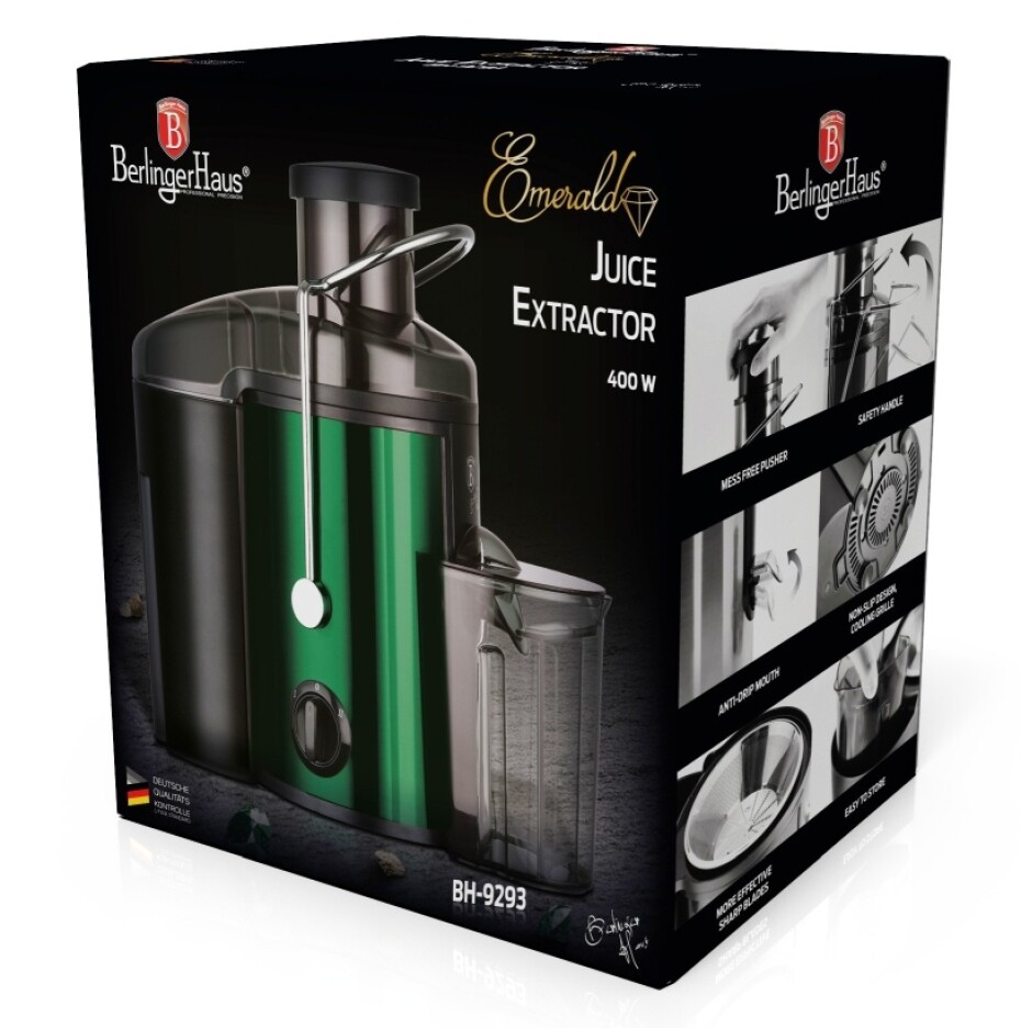 BERLINGERHAUS Odšťavňovač 400 W Emerald Collection BH-9293 - main (2)