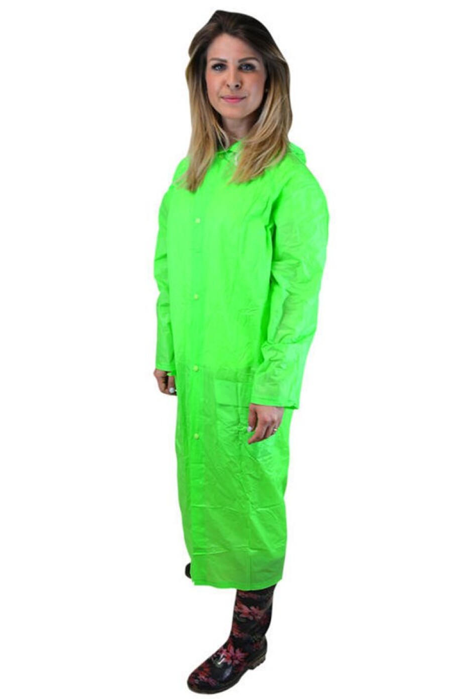 pláštěnka PVC neonová, Pidilidi, PL0065-19, zelená - S - main (1)